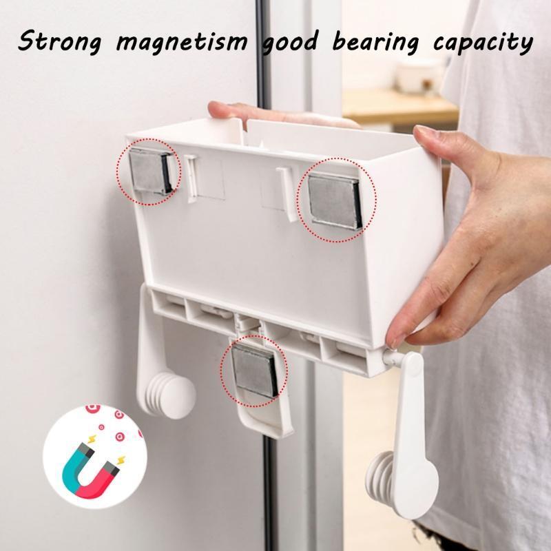Tissue Holder Store Tissue Hang on Refrigerator Make Room Tidy Save More Space