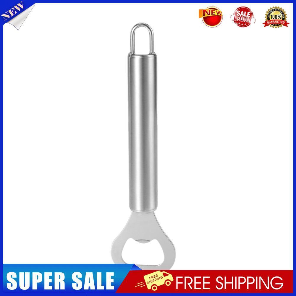 Stainless Steel Handheld Wine Beer Soda Glass Cap Bottle Opener Bar Tool