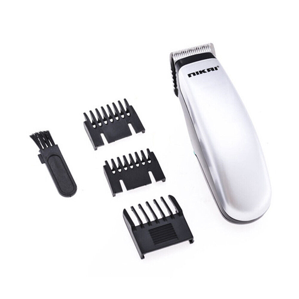 Battery Powered Hair Clipper Pro Electric Trimmer Cutter for Home Barber