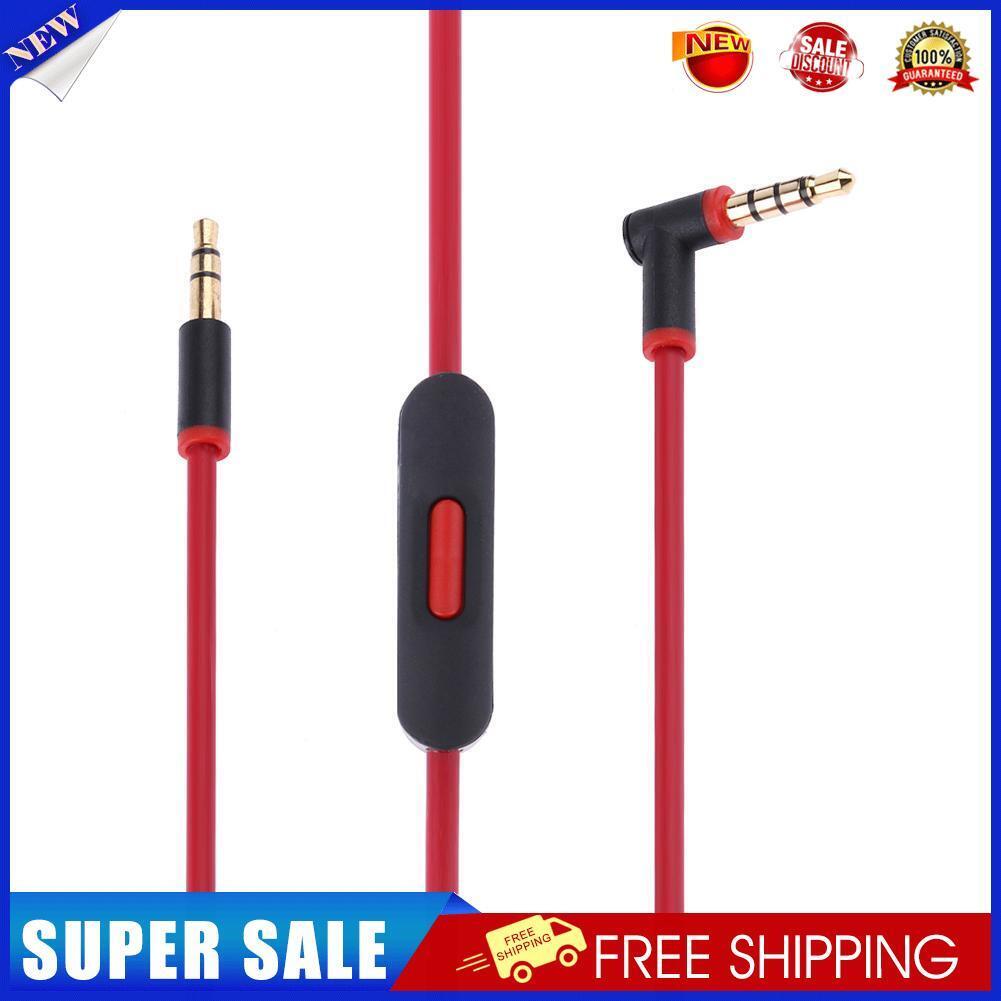 Replacement 3.5mm L Jack Audio Cable Cord Wire for Beats Solo HD Studio Pro