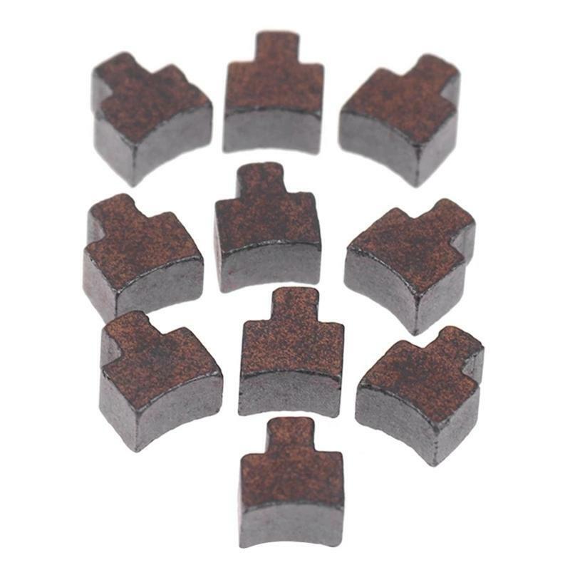 DC Motor Accessories 10 Pieces/Set Motor Carbon Brush Compatible w/ BO-SCH RS550