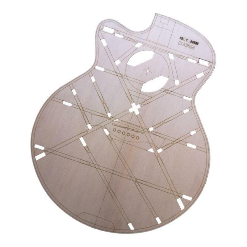 Wood Guitar Body Template for 41inch SJ Corner Guitar Making Mold Shape Part