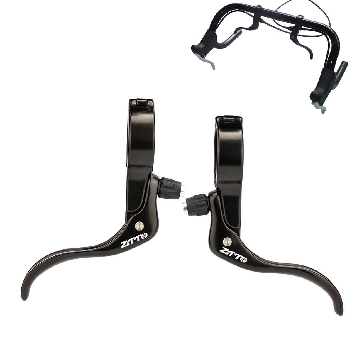 2X Universal Bicycle Brake Levers Set Aluminium Alloy for MTB Bike 31.8MM