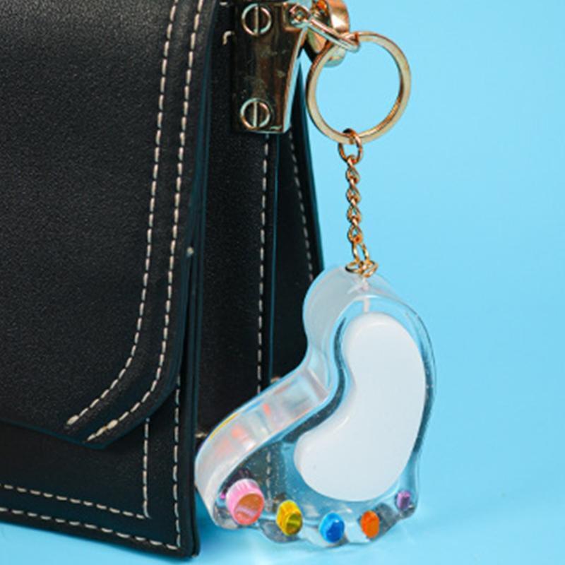 Shiny Cute Baby Foot Pendant Silicone Mould Handicrafts Earrings Danglers Mold