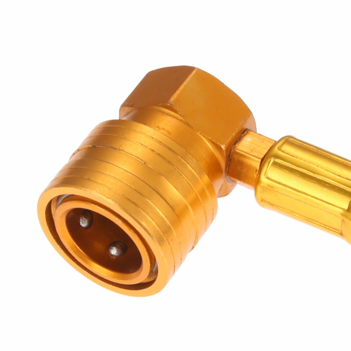 R-134a U-Charge Hose and Gauge for Self-Sealing Valve Cans refrigerant 1/2" ACME