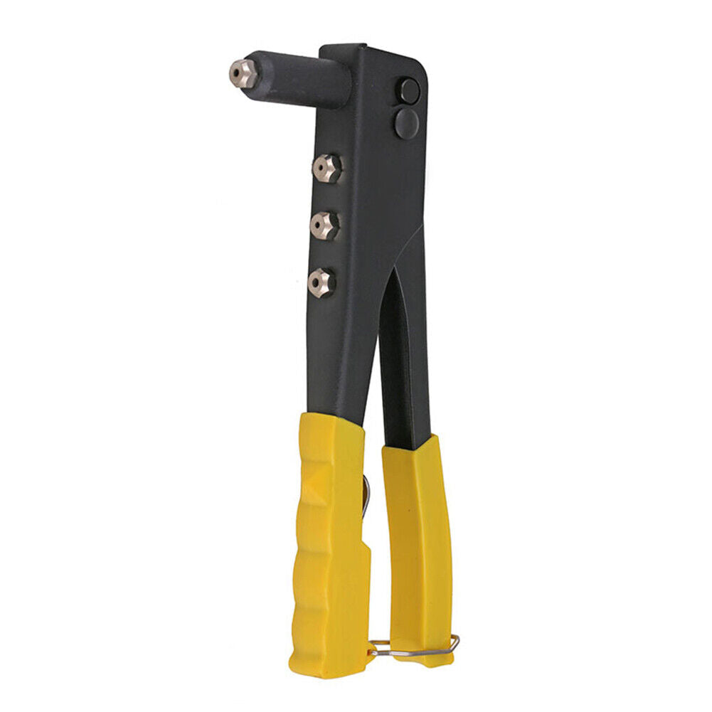 Anti-slip Handle Rivet Gun Manual Riveting Drill Woodworking Repair Tool
