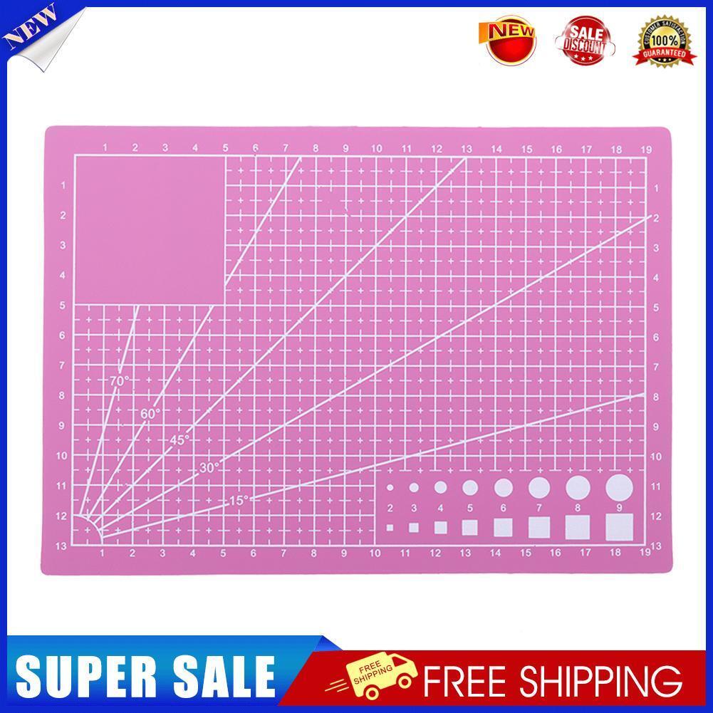 PVC Cutting Board DIY Patchwork Mat Pad Self-healing Leather Cutting Mat(A5