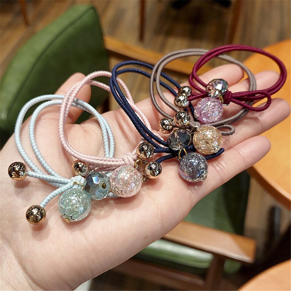 Women Girl Hair Accessories High Elastic Hair Ring Candy Hair Tie Hair Tie Rope