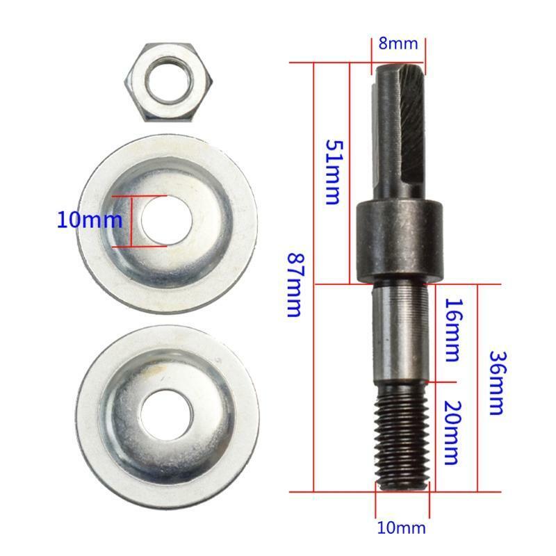 Spanner Kit Mandrel Adapter Disc Holder Compatible with Angle Grinder