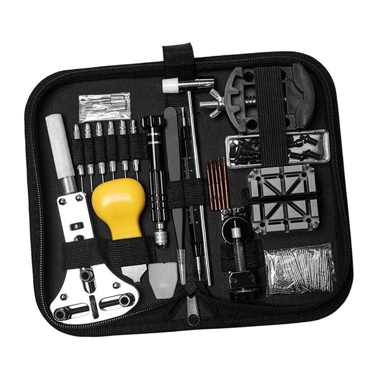 153x Watch Repair Kit Watch Band Removal Tool Portable Durable for Battery