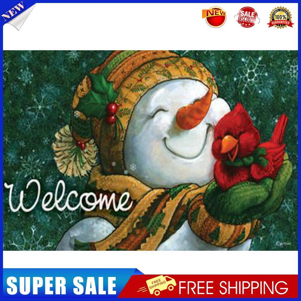 5D DIY Diamond Painting Snowman Bird Full Round Drill Mosaic Picture Kit