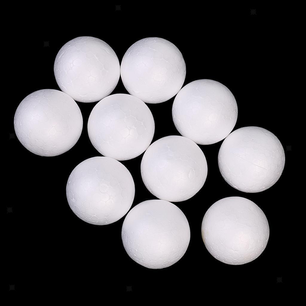 10x Foam Balls Decoration  Ball  Craft  Ornament 5cm