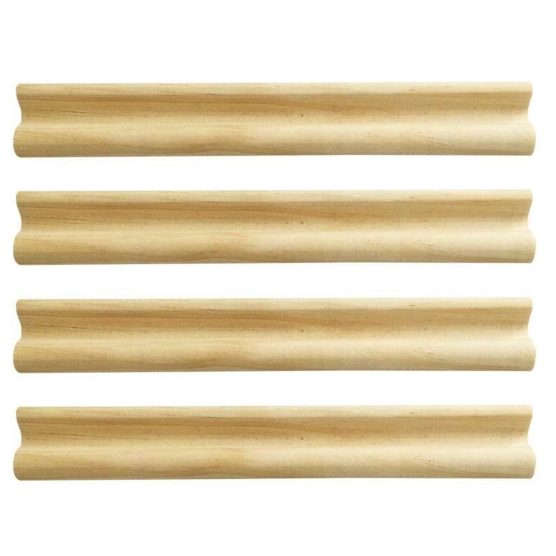 Wooden Domino Racks Trays Holders Organizer(Set of 4) - Premium Domino Tiles