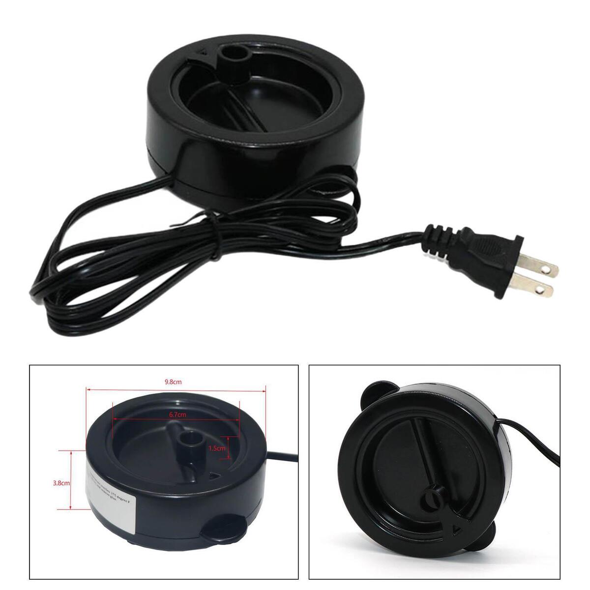 Mini Hot  Glue Pot 60W Hot Pot Glue Pellets Pan Hairdressing Hair Extension