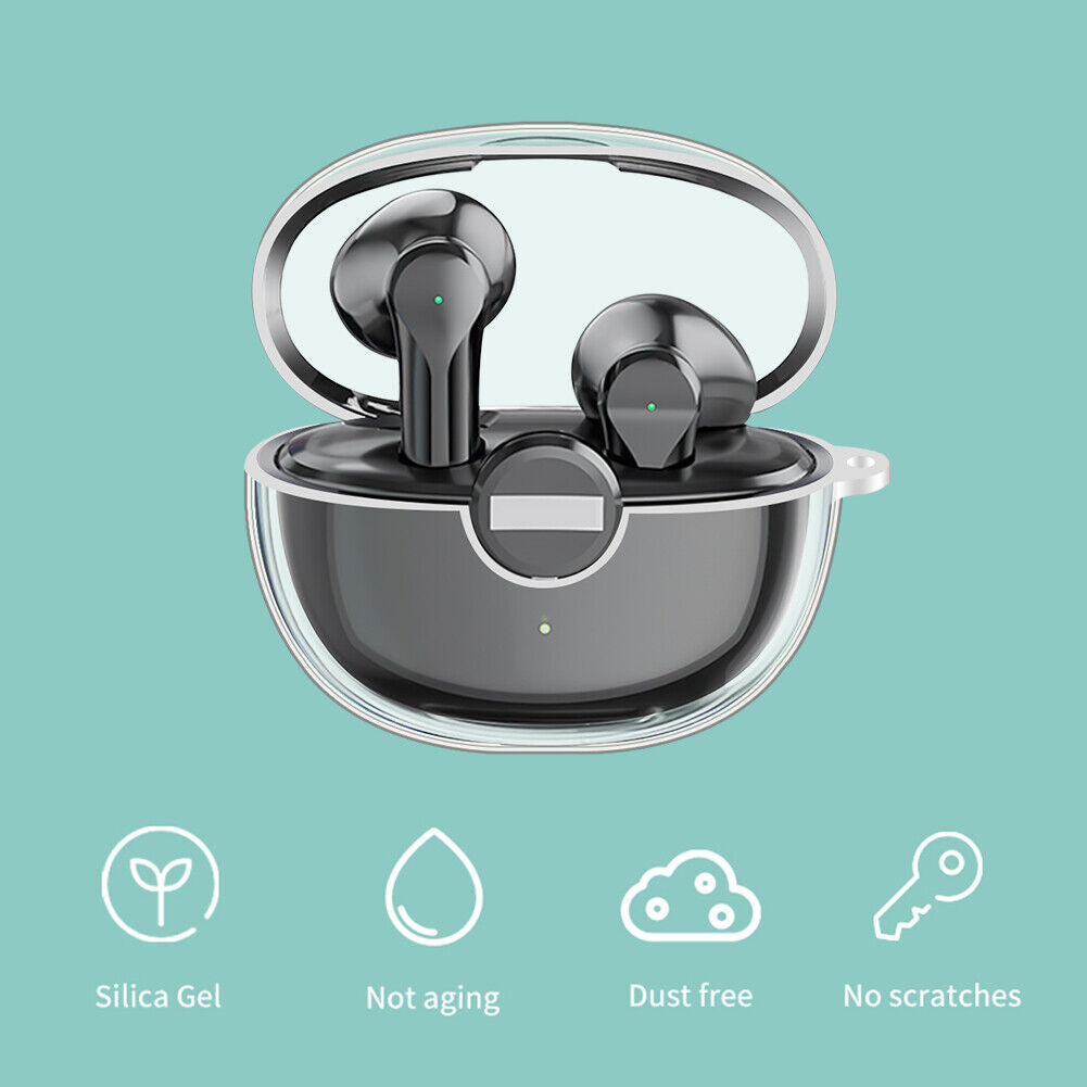 TPU Transparent Protective Case for Lenovo XT95 Pro Earphone Soft Cover