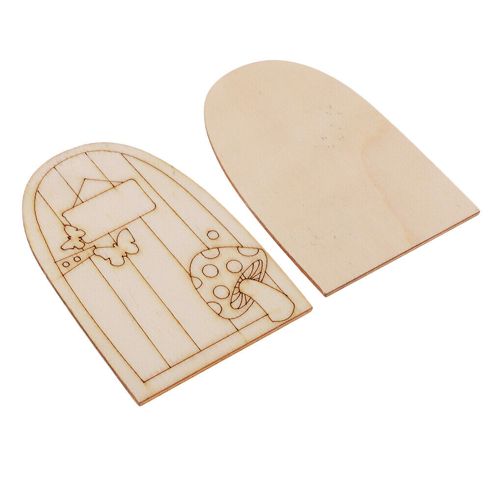 20Pieces Fairy Gardens Mini Wooden Fairy  Supplies Accessories