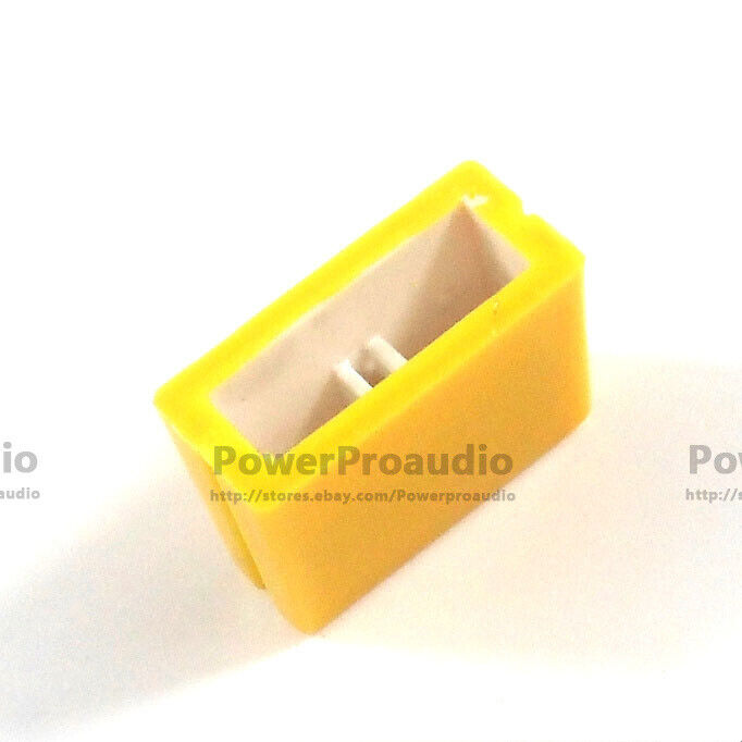 10PCS REPLACEMENT CROSSFADER KNOB FOR PIONEER DJM800 DJM700 DAC2371 Yellow