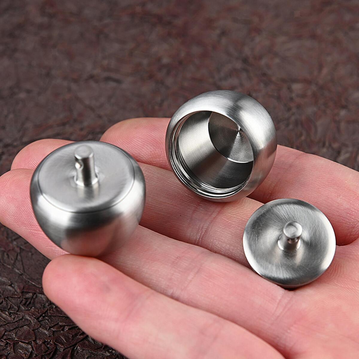 Pill Box Dispenser  Mini  Sealing Bottle for Outdoor Purse