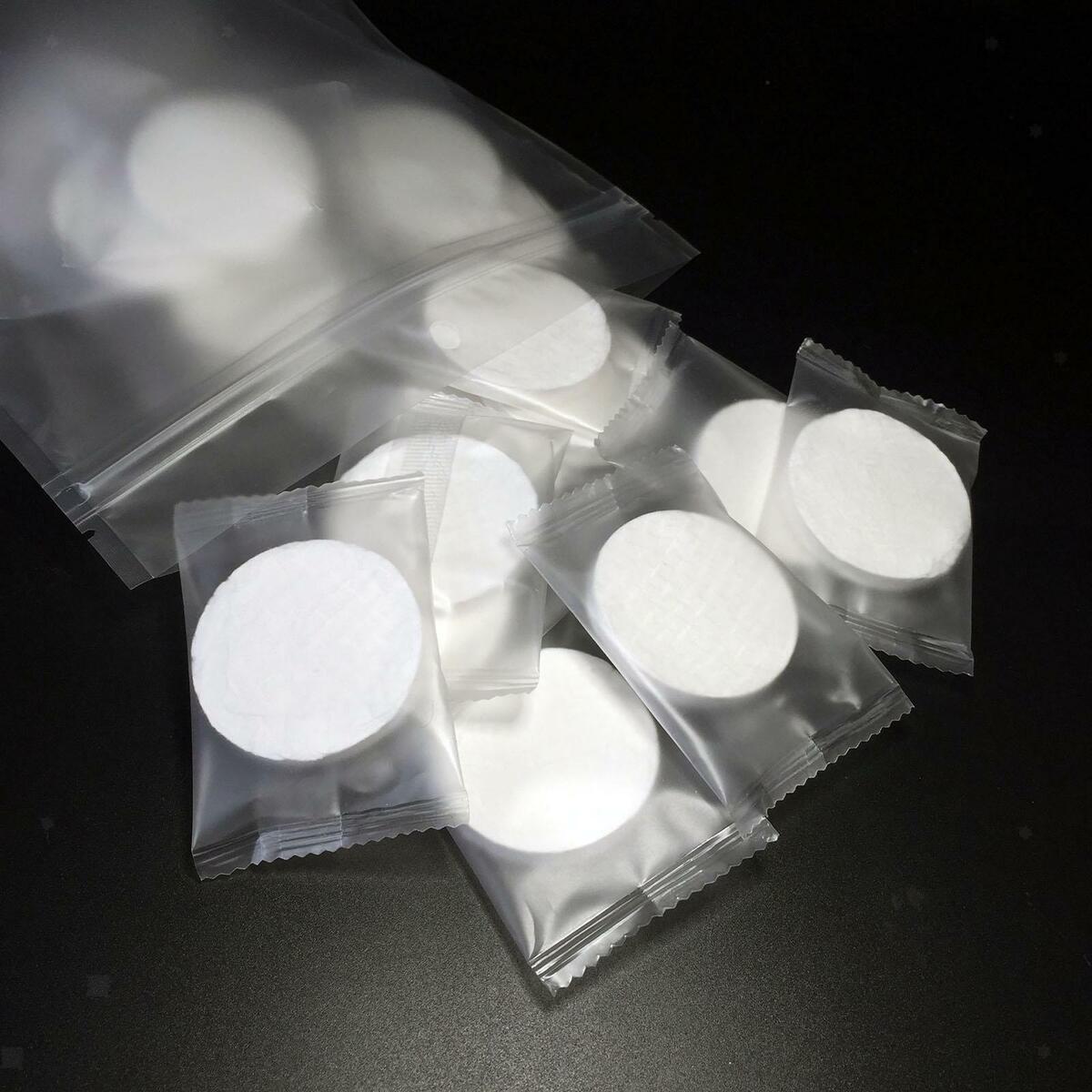 100 * Disposable  Compressed Towels Outdoor Camping Salon