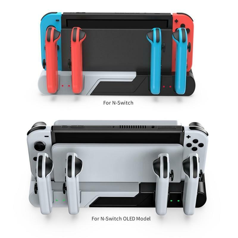 Portable Travel Charging Holder Charger Dock Base Fits for Switch/Switch OLED