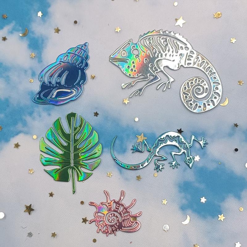 Ocean Creature Metal Cutting Dies Photo Album Family Together Party Diary