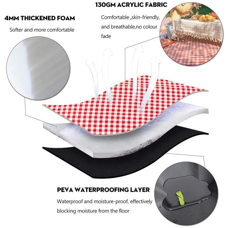 Waterproof Foldable Picnic Mat for Family Picnic Beach Concerts Park Travel