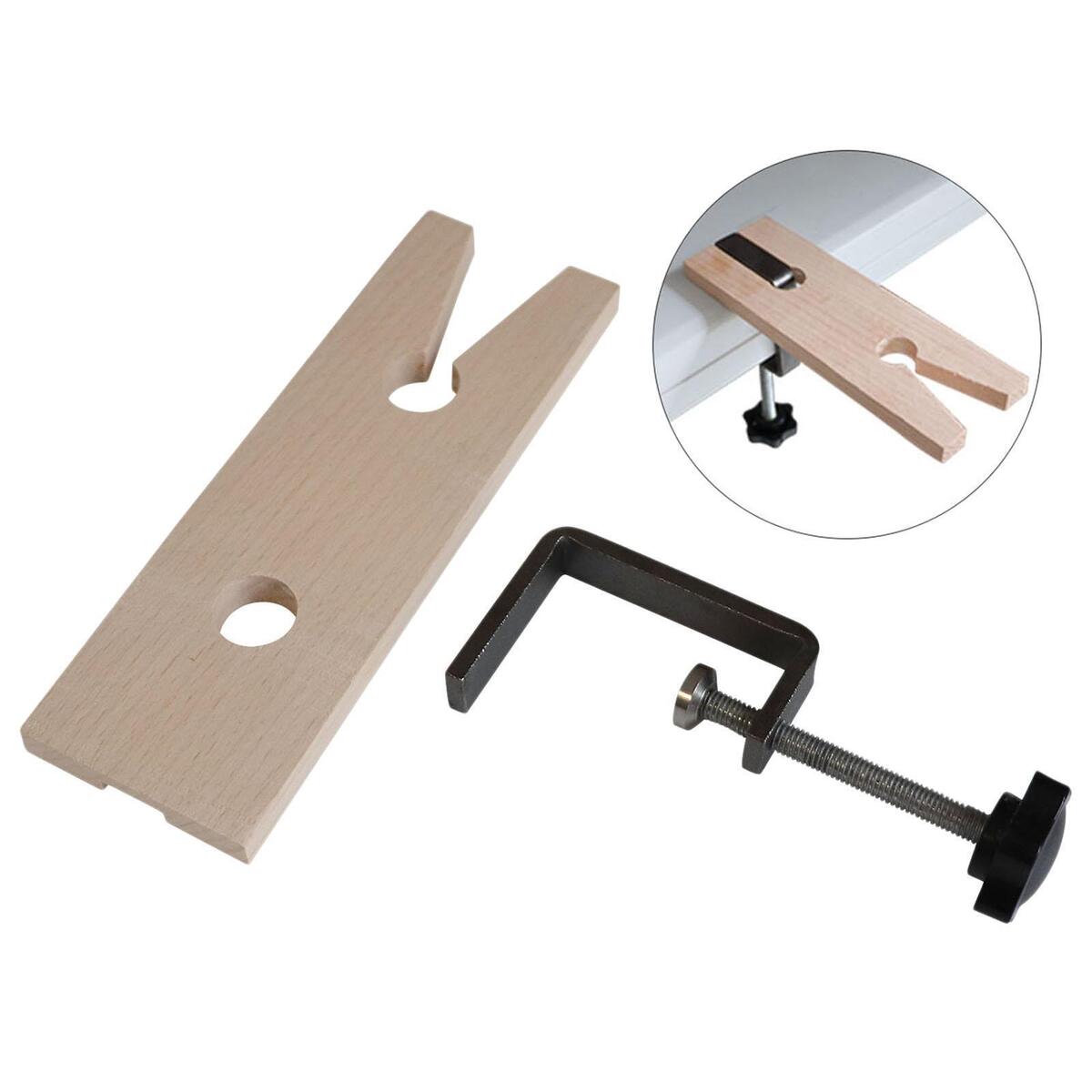 Wooden Bench Pin Jewelry Making Tool Bench Pin And Clamp Bench Clamps