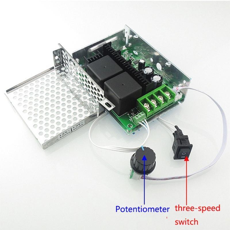 PWM DC Motor Speed Governor DC10-60V 30A 12V24V36V Brush Motor Speed Controller