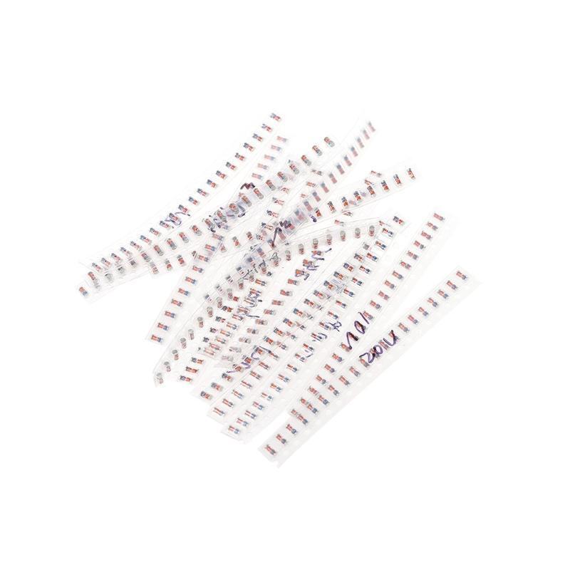 300 Pcs 15 Values LL34 SMD Zener Diode 1/2W 3V-24V 1N4148 Assortment Kit