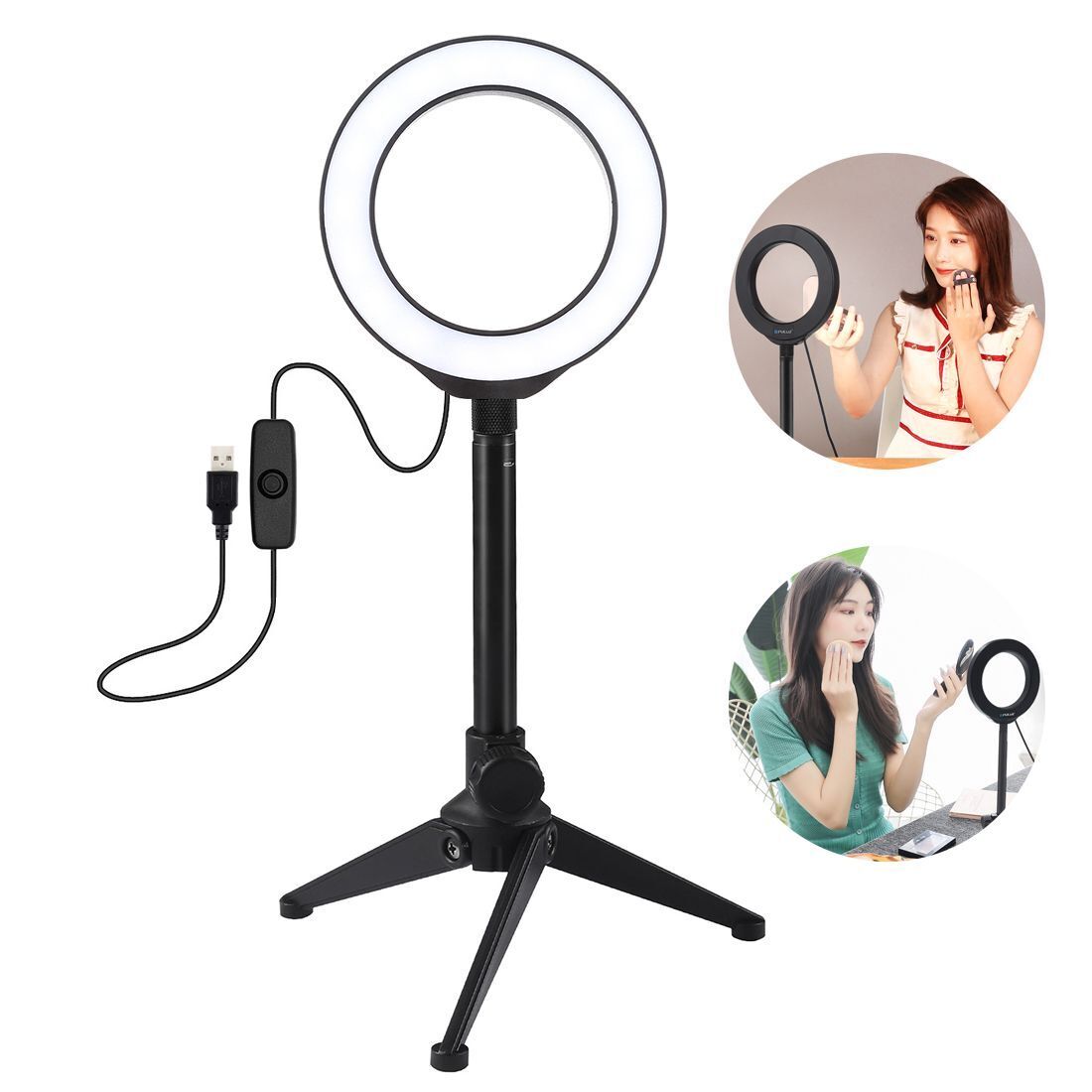 Ring Light Video Light Tripod Stand Holder Fill Light For YouTube Tik Tok