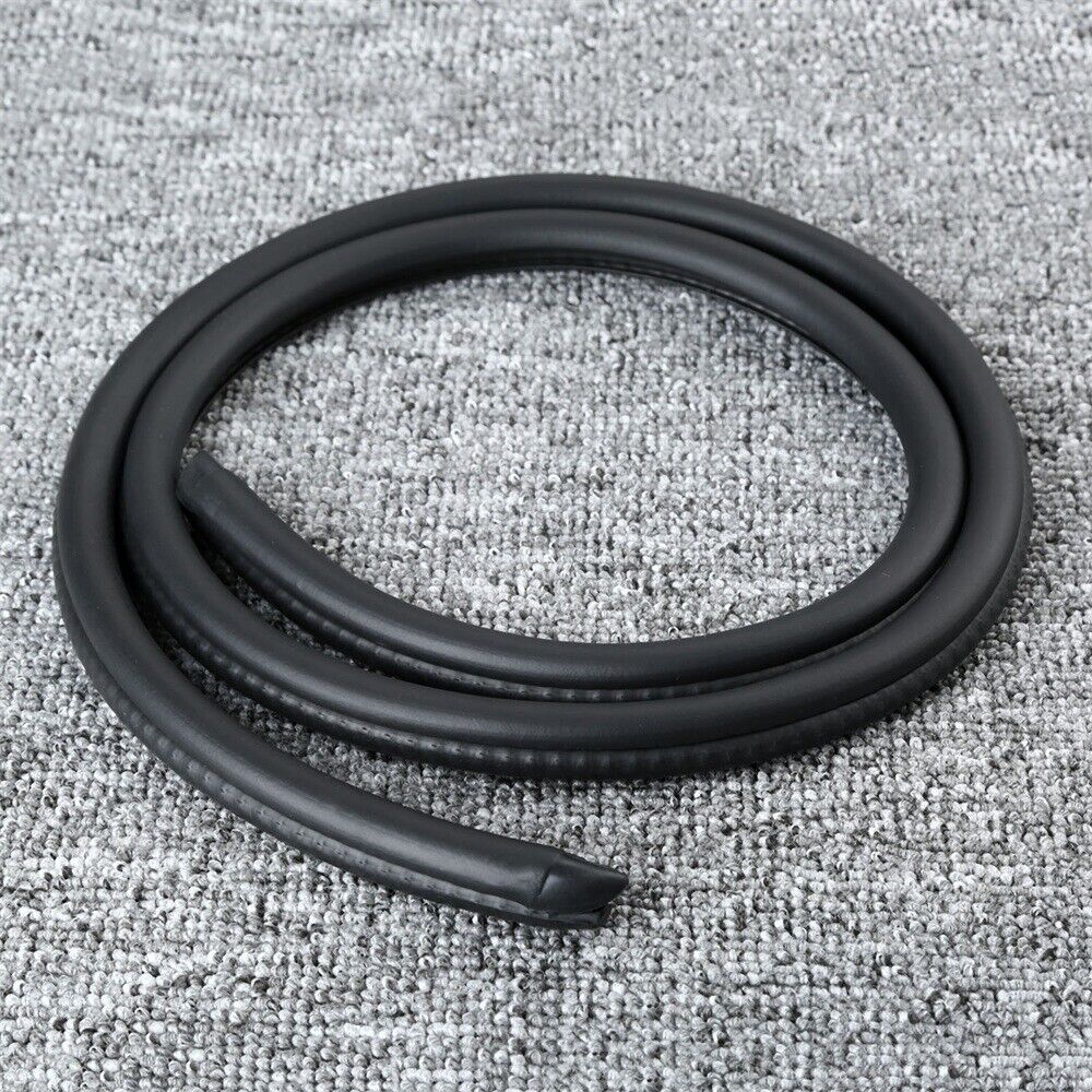 2Pc 0.8m Car Truck Motor B Pillar Rubber Sealing Weather Strip Hollow Universal