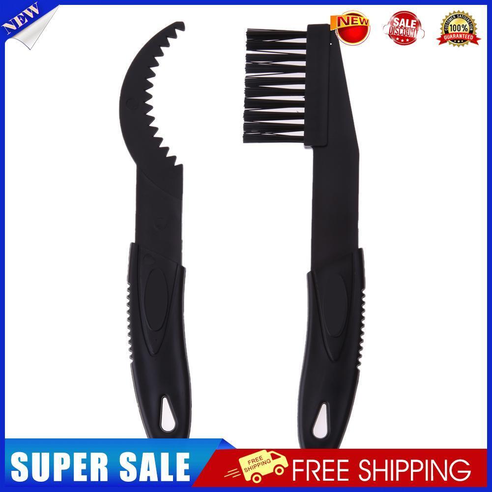 2PCS Bicycle Chain Clean Brush Cleaning Bike Cycling Cleaner Scrubber Tool