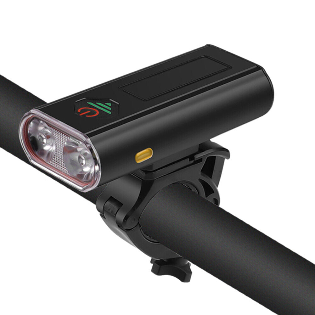 Bike Light 2T6 LED Type-C USB Rechargeable MTB Road Bike Front Headlight