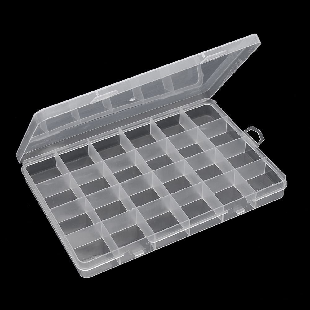 Compartment Beads Container Storage Case Earring Boxes Jewelry Storage Box