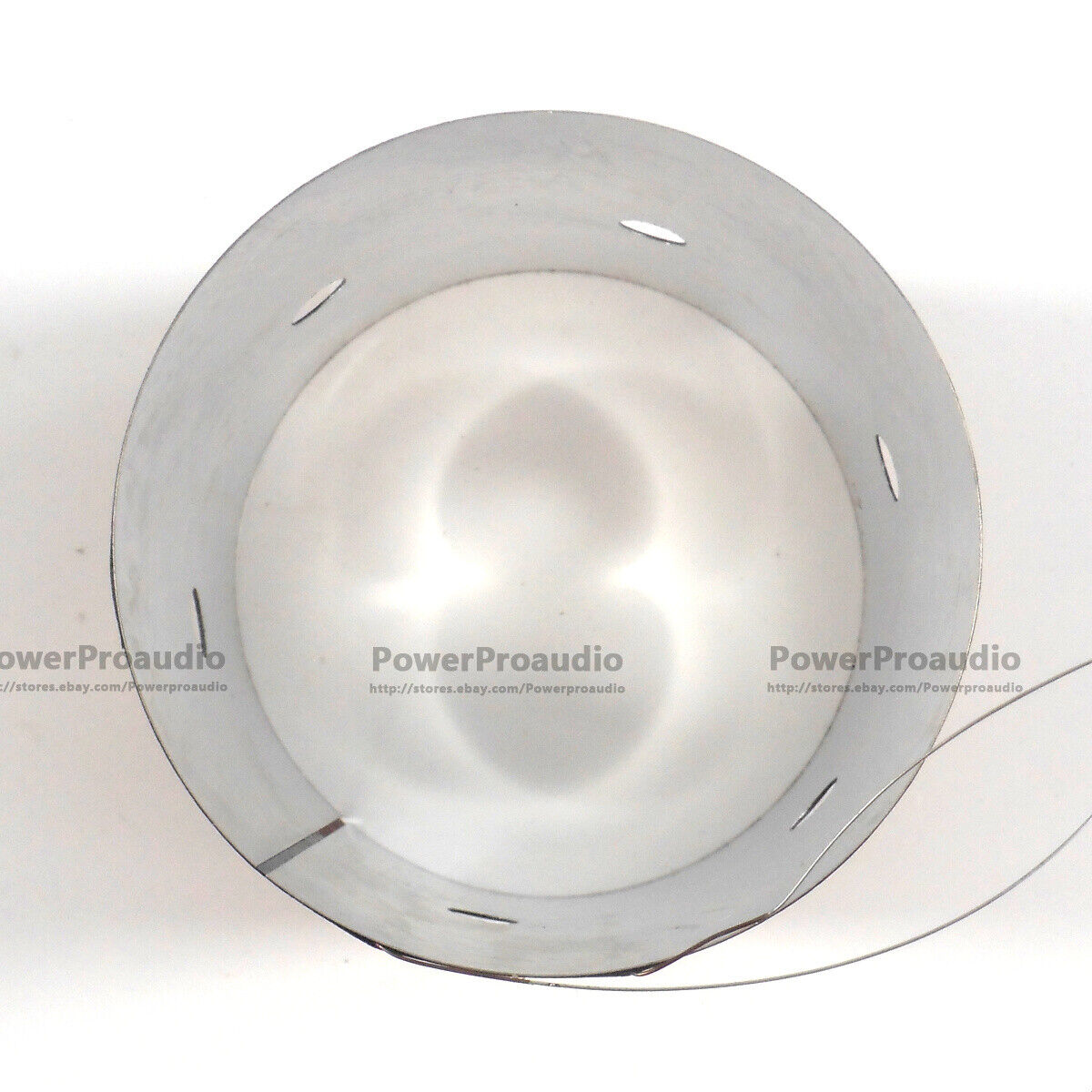 2pcs 75MM Bass Voice Coil Woofer white Aluminum High Power For 15 inch Woofer