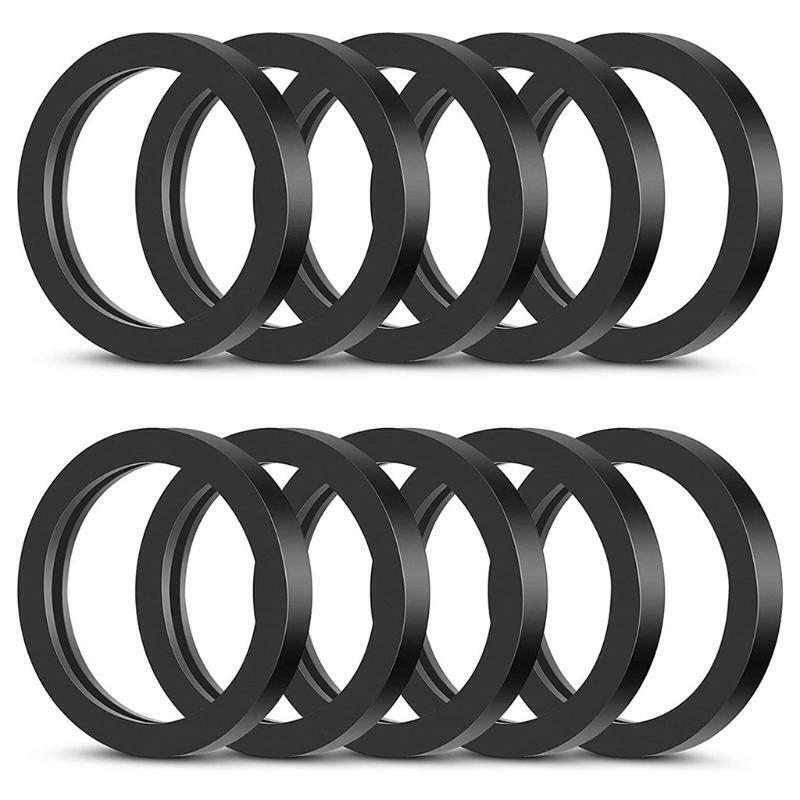 10Pcs 0.5cm Thickness Gas Can Spout Gasket Wearproof Rubber Sealing Rings Pads