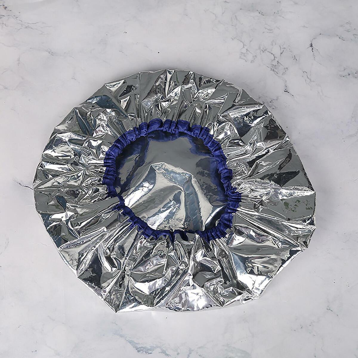 10Pcs Heat Insulation Tin  Hat Professional Disposable for Bathroom