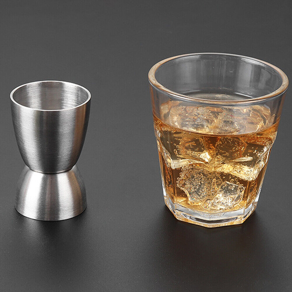 20/40mL Stainless Steel Measuring Cup Wine Drink Wine Cocktail Shaker Cups