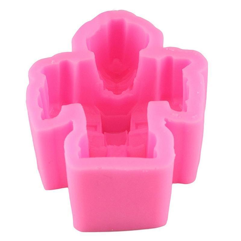 DIY Robot Shape Baking Mold Birthday Cookie Tools Cake Decorating Tools