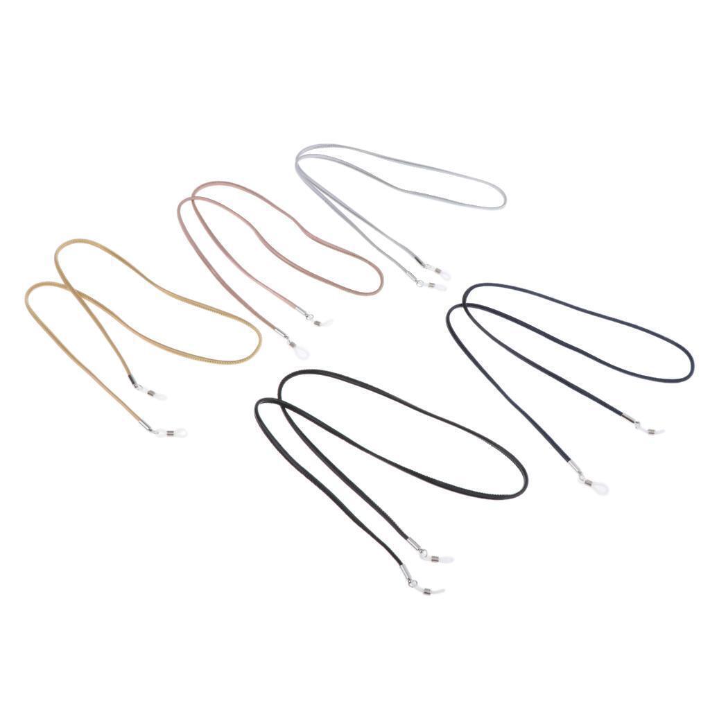 5pcs Anti-slipGlasses Strap Sunglass Eyeglass Lanyard String for Men Women 02