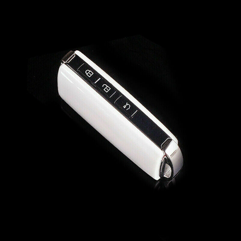 White Key Fob Cover Case Fit For Mazda 3 6 CX-5 CX-9 CX-30