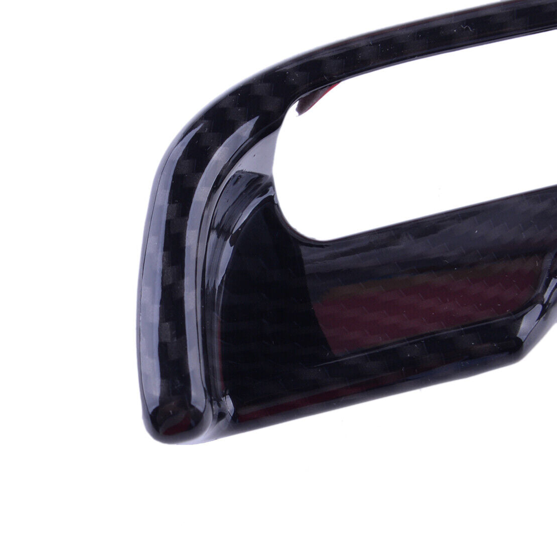 Carbon Fiber Style Armrest Box Switch Cover Fit for Dodge Charger 2011-20 New