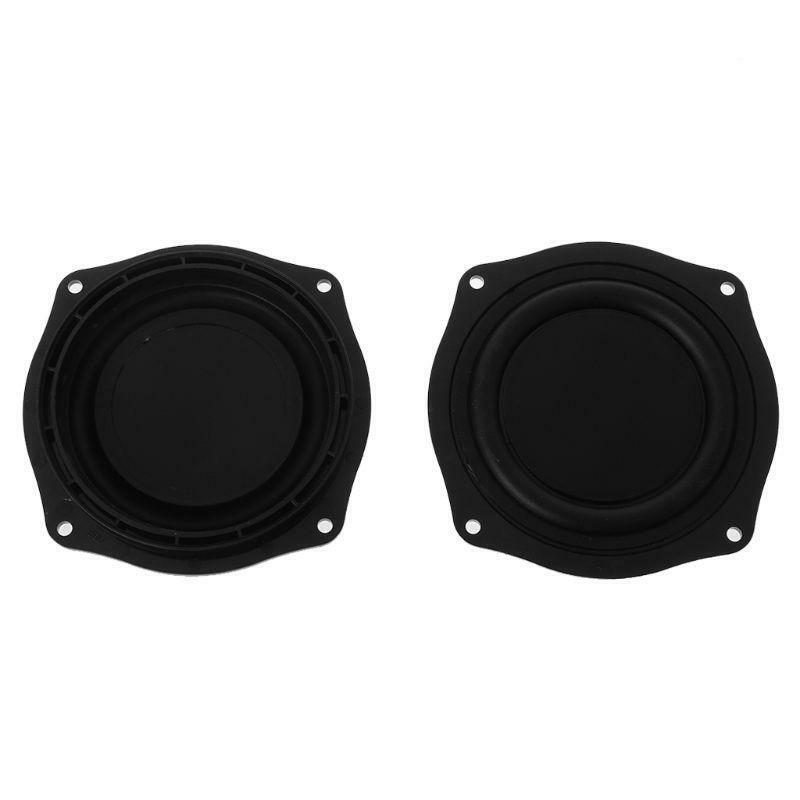 2PCS Bass Vibrating Membrane 4 Inch Loudspeaker Rubber Speaker Vibration Plate
