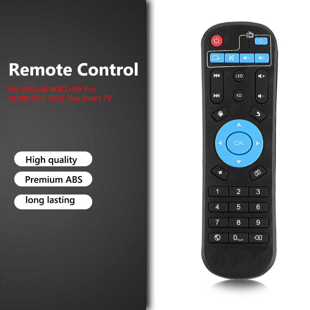 Remote Controller for MXQ-4K MXQ H96 Pro T9 X96 Mini T95Z Plus Smart TV Box