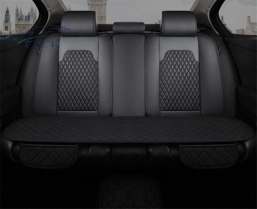 3x Universal Winter Warm Car Front&Rear Short Plush Seat Cover Cushion Protector