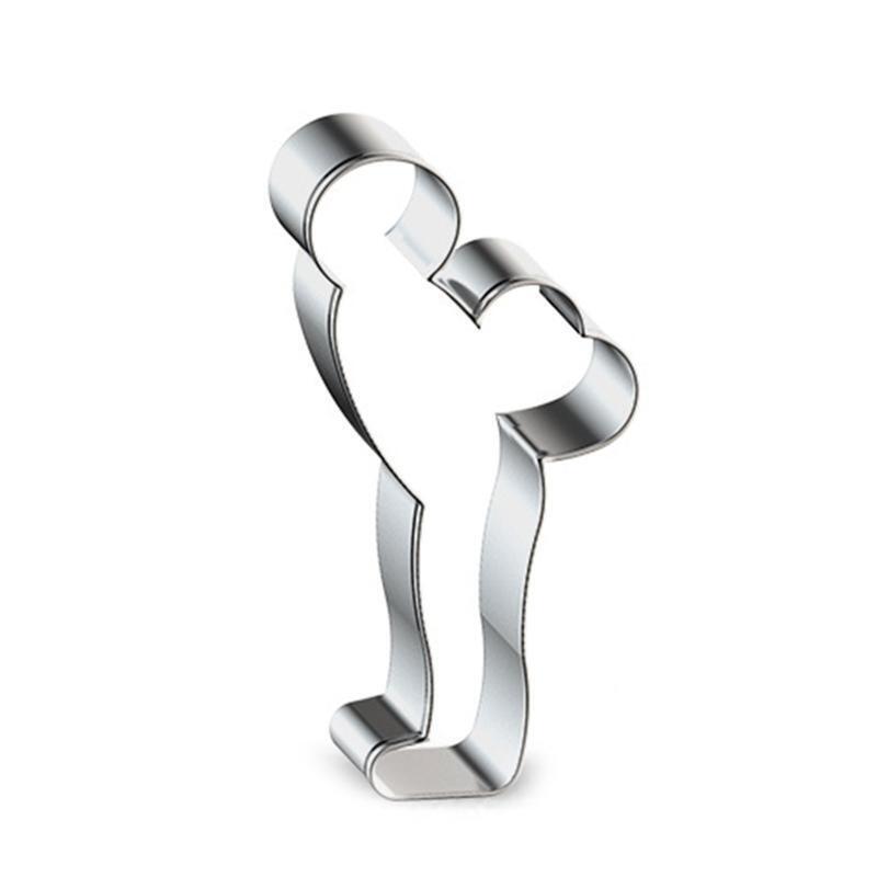 Food-Grade Stainless Steel Valentine's Day Theme Cookie Cutters Baking Utensils