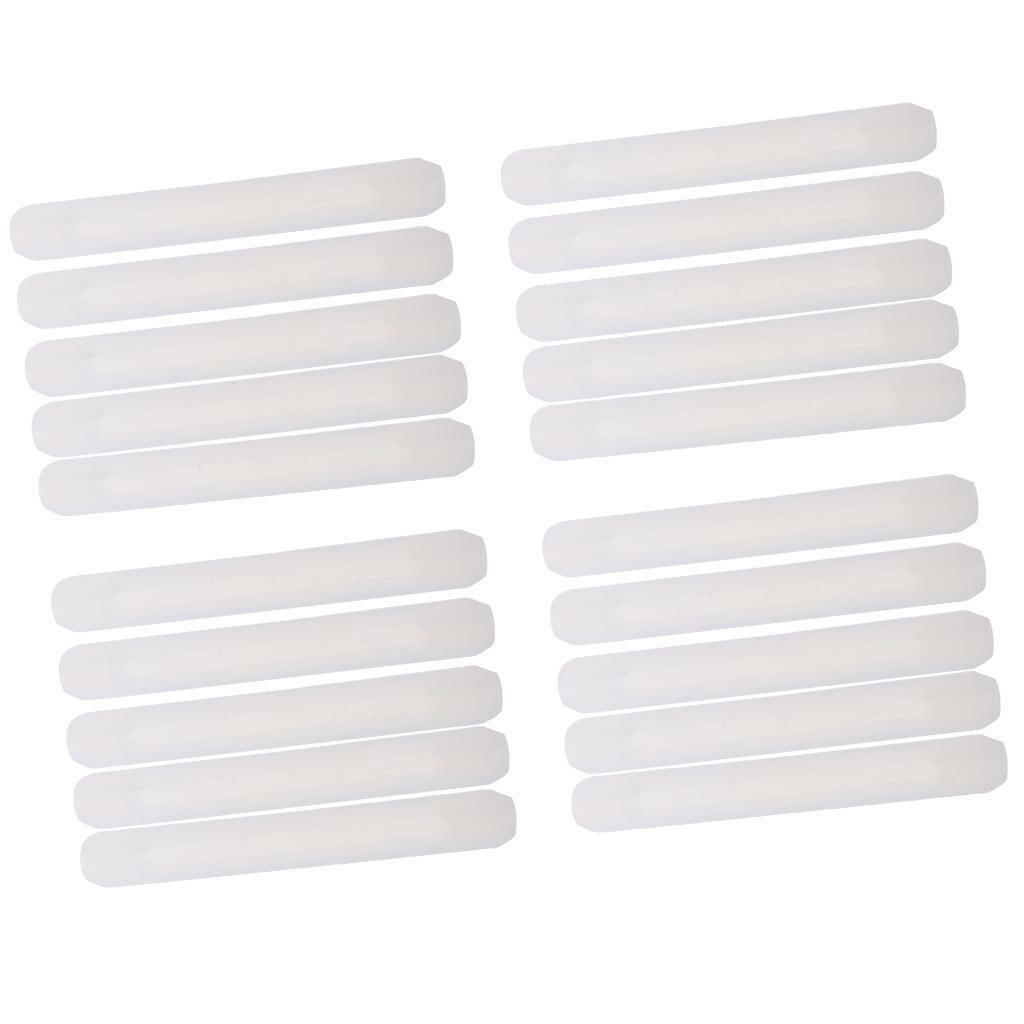 Antislip Ear Hook Soft Silicone Fixation Accessories Set of 10 Pairs Clear