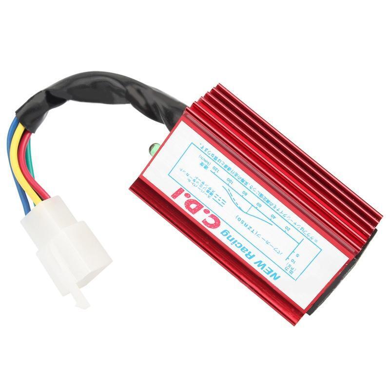 5 pin Racing CDI Racing Ignition Coil Spark Plug for ATV 50cc-160cc Scooter
