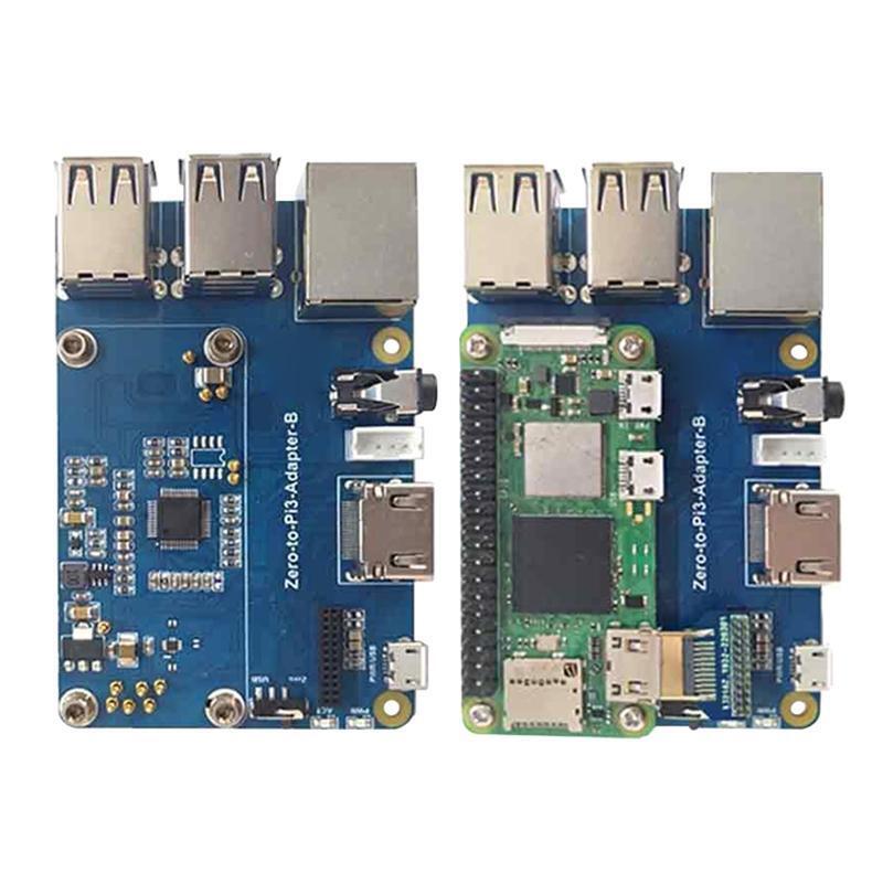Ethernet/USB HUB HAT for Raspberry Pi with 1x RJ45 Ethernet Port and 4x USB Port