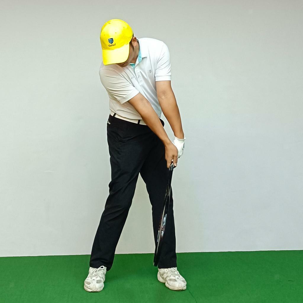 Golf Swing Trainer Swing Fan Skill Training Aids Beginner Teaching Supplies